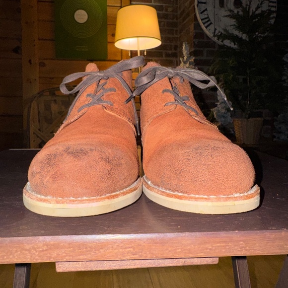 Wolverine 1000 Mile Latham Boots Men's 10 Rust Rough Out Leather MADE IN USA - Picture 7 of 16